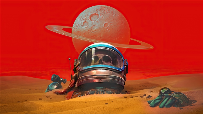 The Invincible Astronaut Skeleton 4K