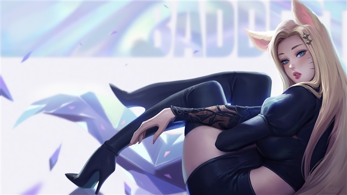 Ahri KDA The Baddest 4K Artwork