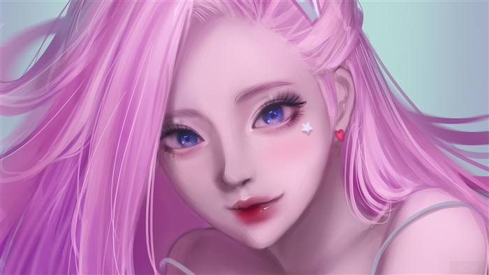 Seraphine Stunning Portrait 4K Art