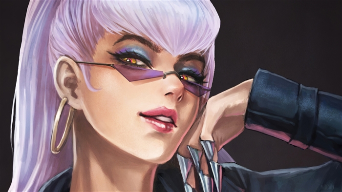 Evelynn KDA The Baddest 4K Artwork