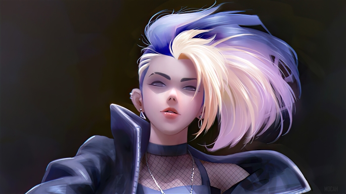 Akali from League of Legends KDA The Baddest 4K