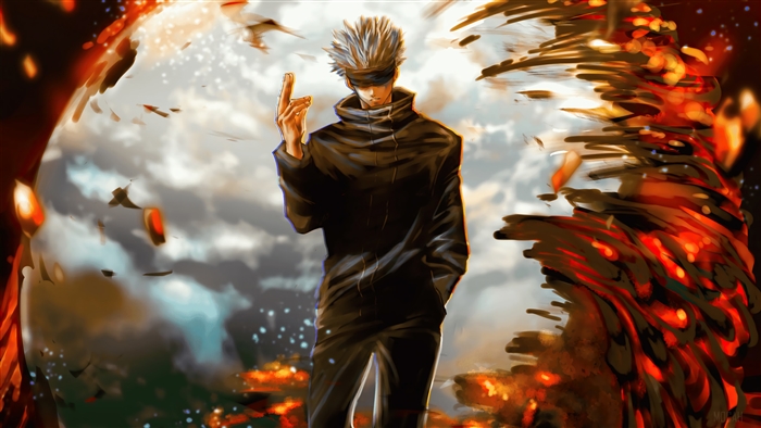 Satoru Gojo from Jujutsu Kaisen 4K