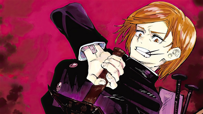 Nobara Kugisaki in Jujutsu Kaisen 4K Artwork