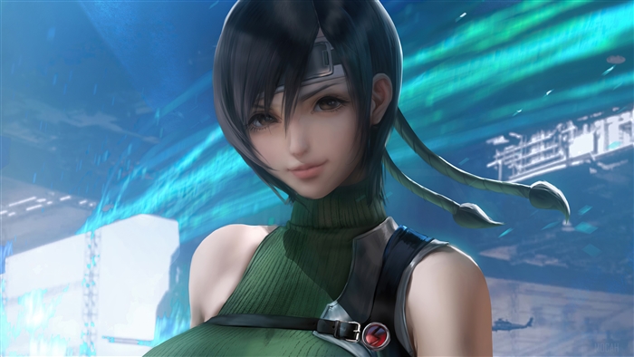 Yuffie Kisaragi from Final Fantasy VII Remake 4K
