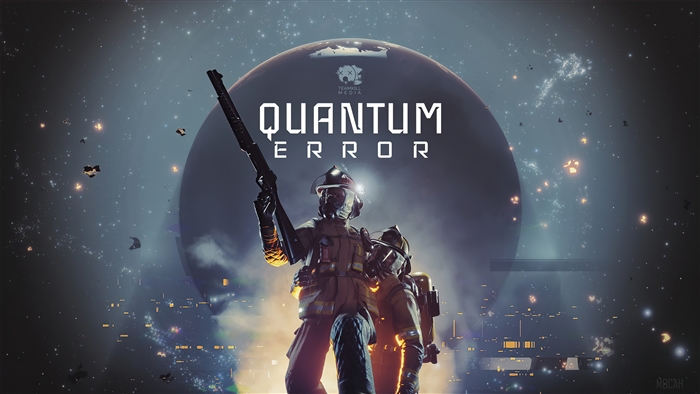 Quantum Error Key Art 4K