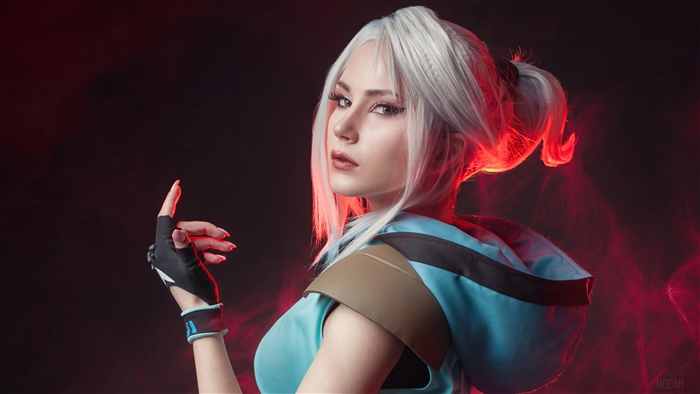 Jett Valorant Cosplay Character 4K