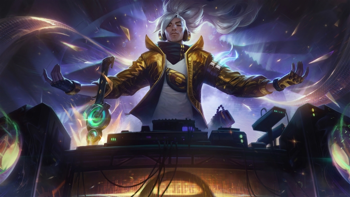 Yasuo from League of Legends, True Damage Prestige Edition
