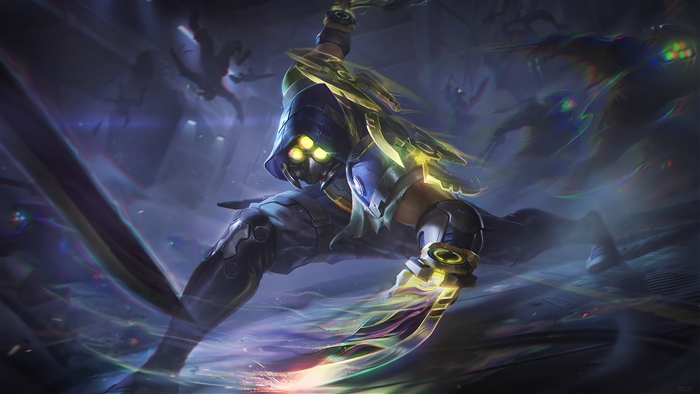 PsyOps Zed from League of Legends Splash Art 4K
