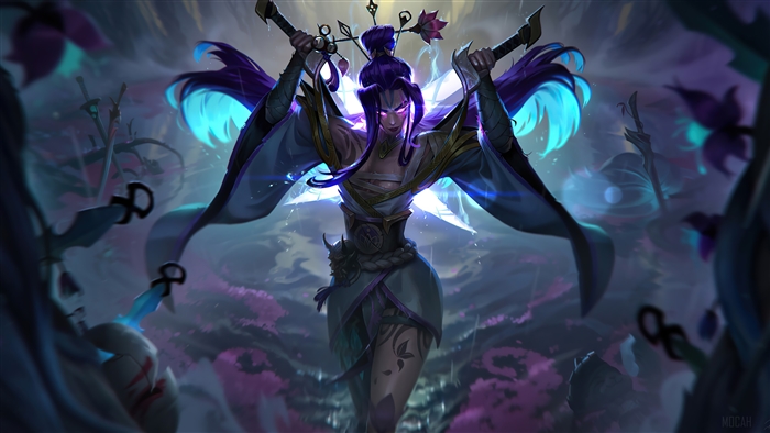 Katarina from League of Legends, Spirit Blossom skin