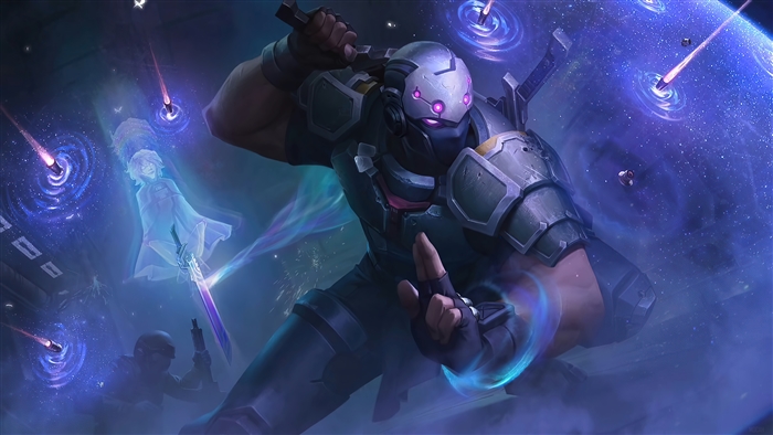 PsyOps Shen from League of Legends 4K