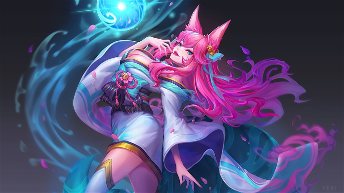 Ahri Spirit Blossom 4K from League of Legends