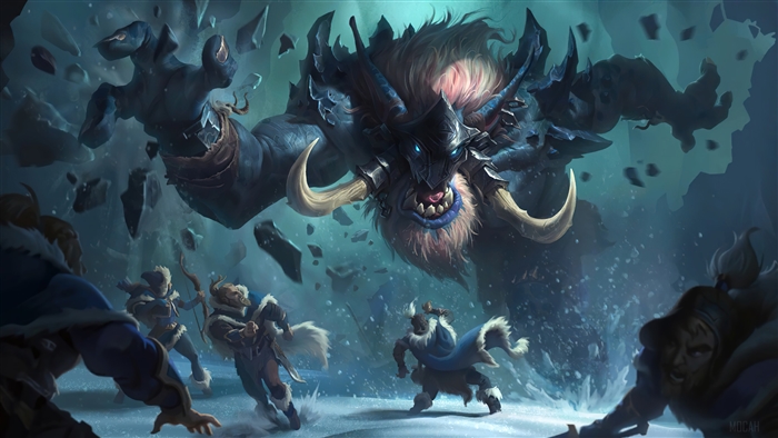 Uzgar The Ancient from Legends of Runeterra in Freljord 4K
