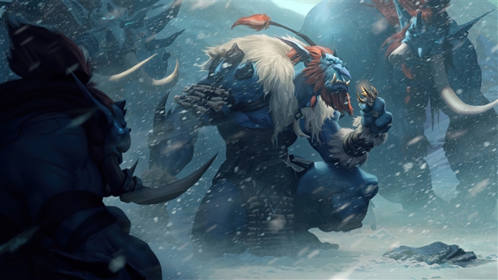 Troll Scavenger from Legends of Runeterra in Freljord 4K