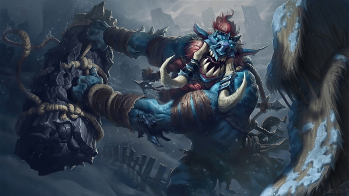 Troll Ravager from Legends of Runeterra 4K
