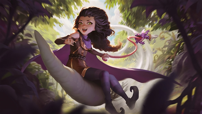 Lillia from Legends of Runeterra 4K