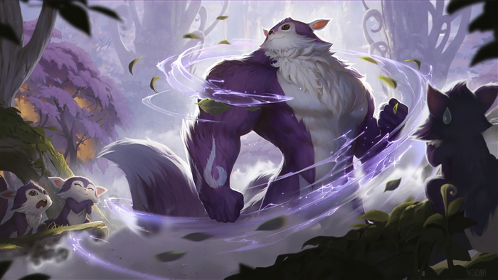 Swole Squirrel from Legends of Runeterra 4K