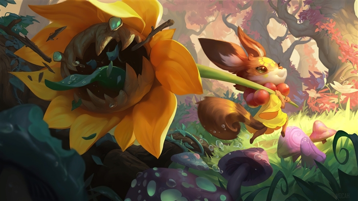 Gnar from Legends of Runeterra in Ionia