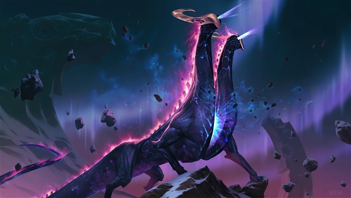 The Infinite Mindsplitter Dragon from Legends of Runeterra 4K