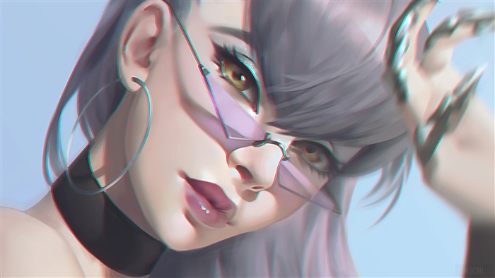 Evelynn from League of Legends KDA 4K Art