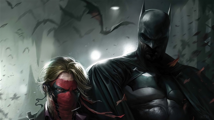 Batman and Grifter from DC Comics 4K