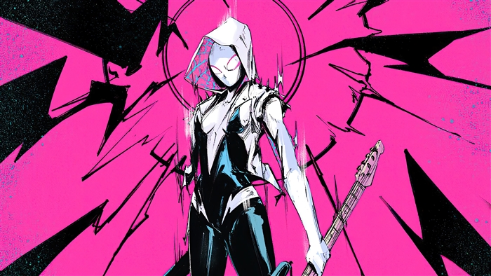 Spider-Gwen from Marvel Comics 4K