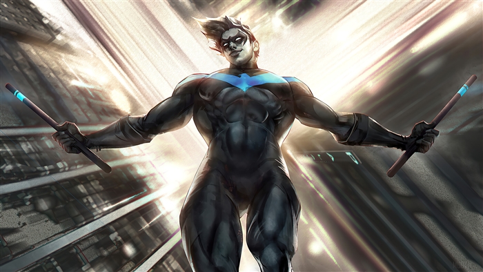 Nightwing from DC Comics 4K