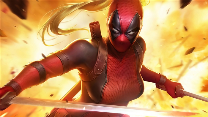 Lady Deadpool from Marvel Comics