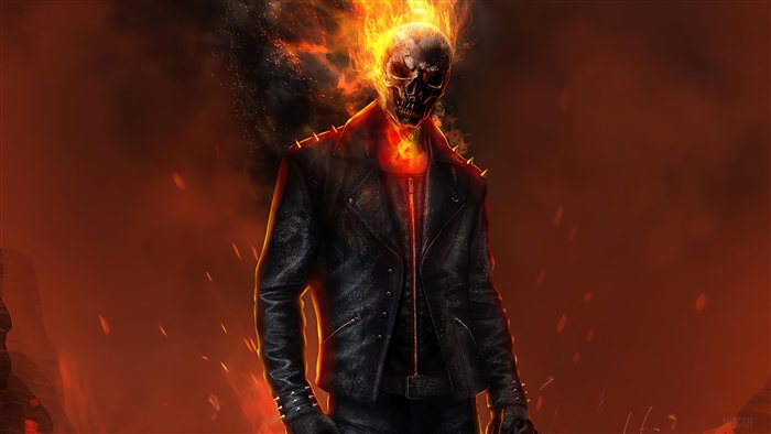 Ghost Rider from Marvel Comics 4K