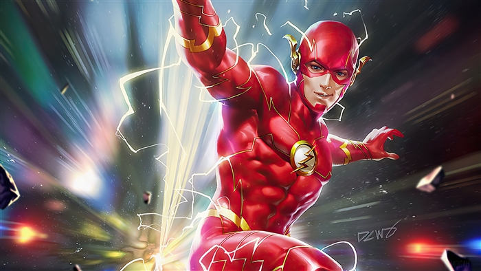 The Flash in Action 4K