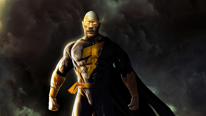 Black Adam from Movie Dwayne Johnson 4K