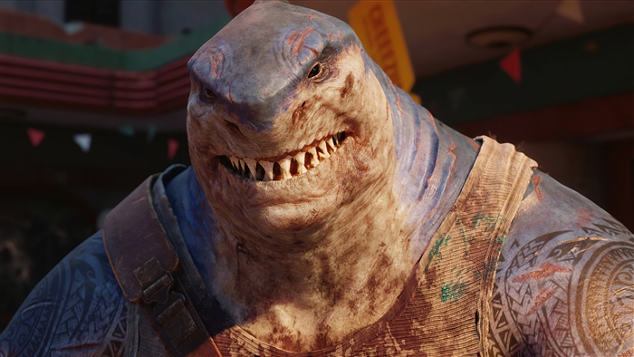 King Shark from Suicide Squad Kill the Justice League 4K