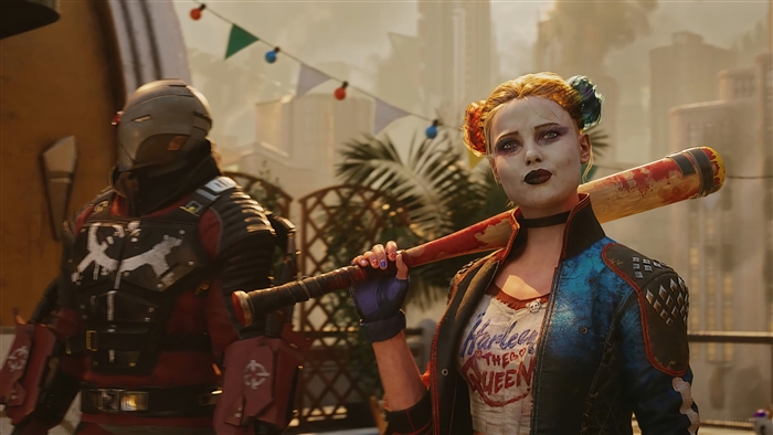 Harley Quinn and Deadshot from Suicide Squad: Kill the Justice League 4K
