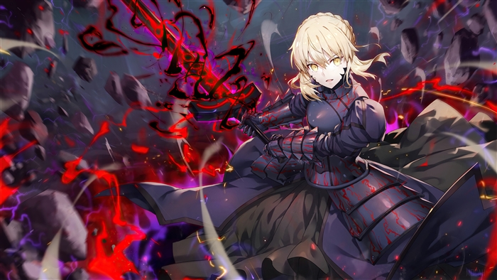 Saber Alter Artoria Pendragon Fate Grand Order Fgo Video Game Fate Series Anime Girls 4k Wallpaper Rare Gallery Hd Wallpapers