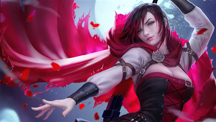 Ruby Rose from RWBY 4K