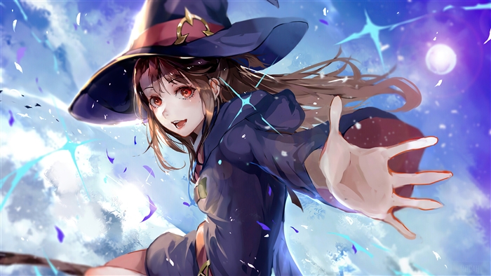 Atsuko Kagari from Little Witch Academia in 4K