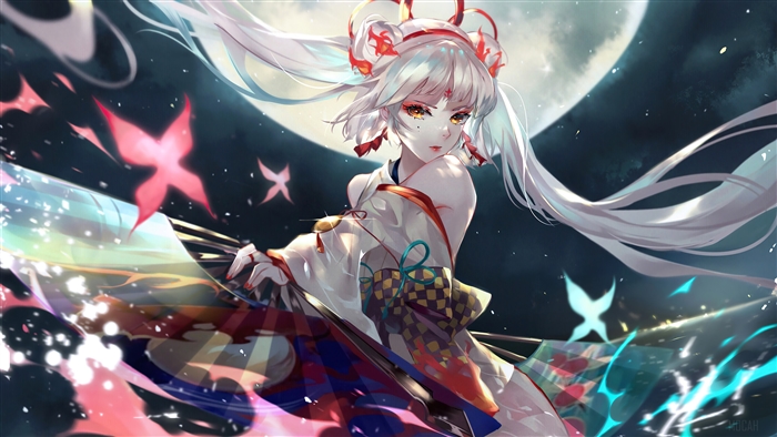 Shiranui from Onmyoji