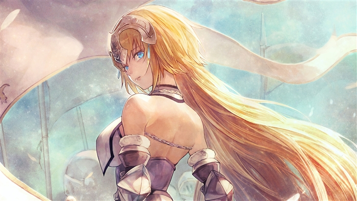Jeanne d Arc from Fate Grand Order 4K Artwork