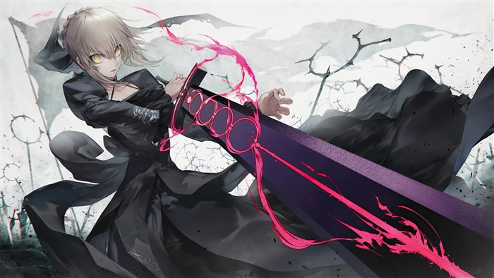 Saber Alter from Fate Grand Order 4K
