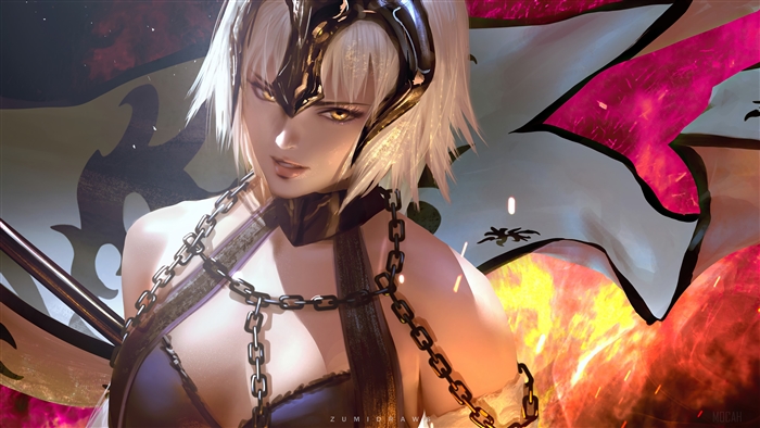 Jeanne d'Arc Alter from Fate/Grand Order 4K