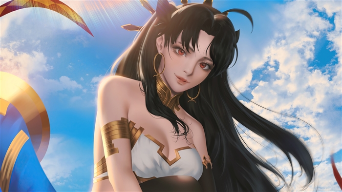 Ishtar from Fate Grand Order 4K