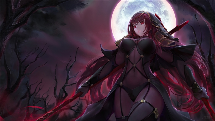 Scathach from Fate/Grand Order 4K Art