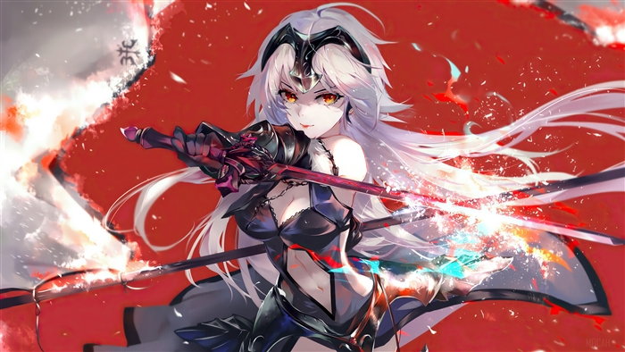 Jeanne d'Arc Alter from Fate/Grand Order 4K