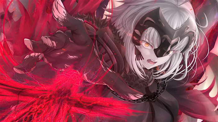 Jeanne d Arc Alter from Fate Grand Order 4K