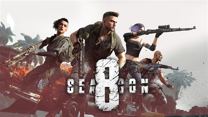PlayerUnknown's Battlegrounds Season 8 Squad 4K