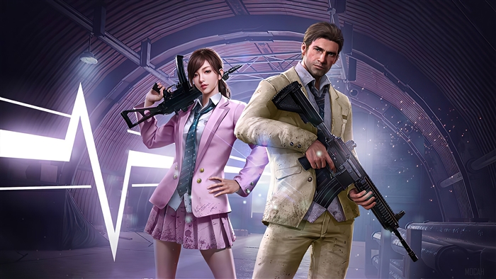 Characters from PlayerUnknown's Battlegrounds 4K