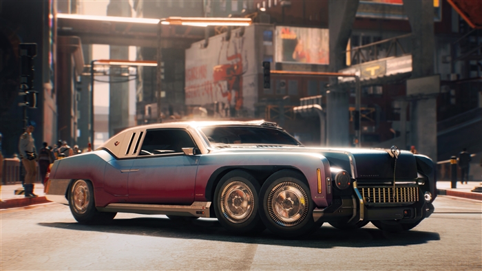 Cyberpunk 2077 Executive Car 4K