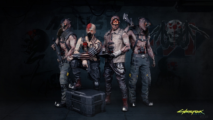 Maelstrom Gang from Cyberpunk 2077 4K