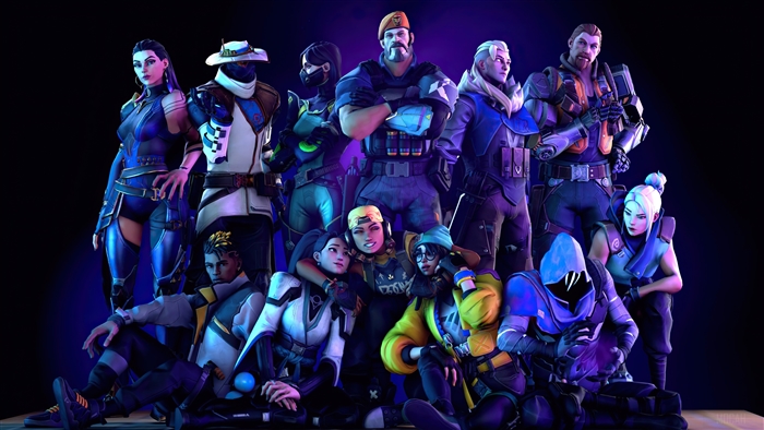 Valorant All Characters 4K Group Portrait