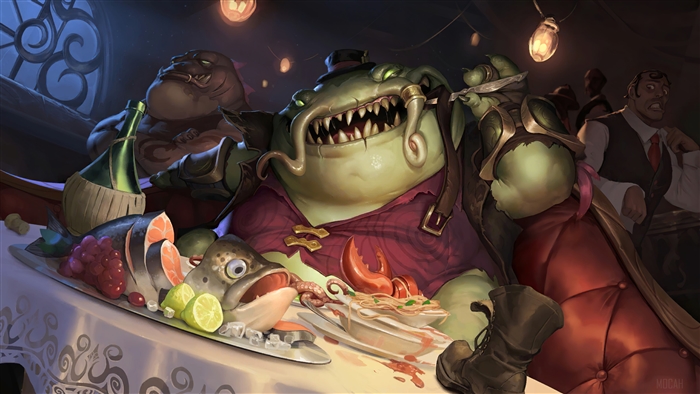 Tahm Kench from League of Legends and Legends of Runeterra 4K