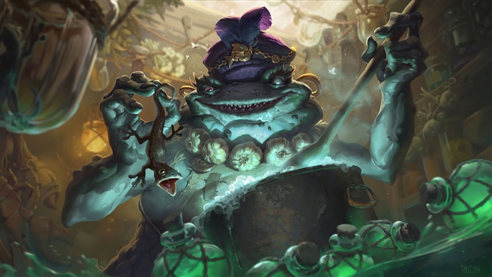 Fortune Croaker from Legends of Runeterra 4K